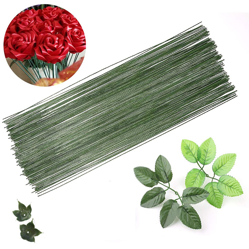 Wire Stem Florist - 50/100 Pezzi di Steli in Filo
