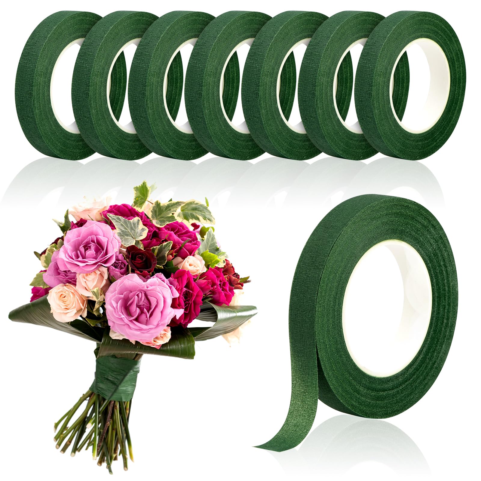 The Florist Supply - Nastro Floreale Verde da 20 Iarde,