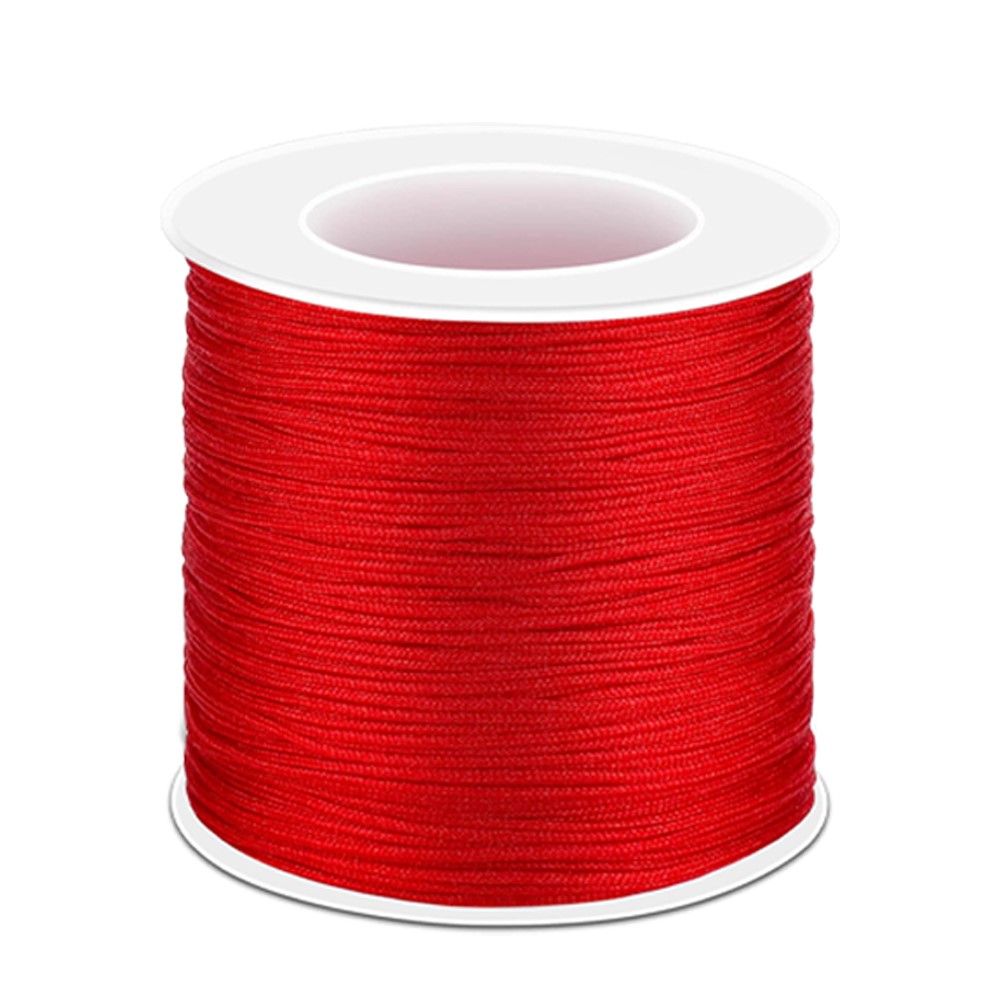 Ribbon Wired Satin - 0.8/1.5mm Nylon Cavo di Raso Annodatura
