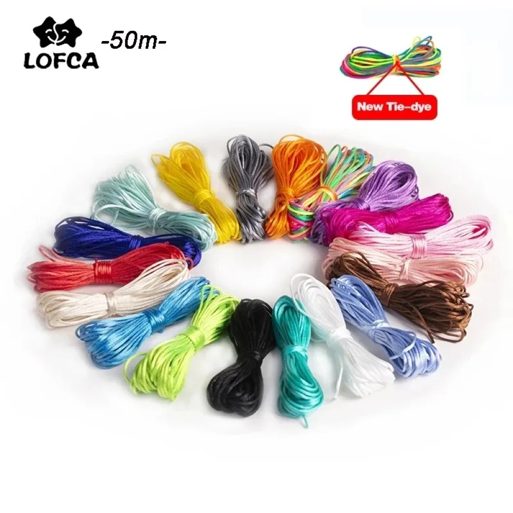Ribbon Wired Satin - 1.5 millimetri Ciuccio Catena Clip FAI