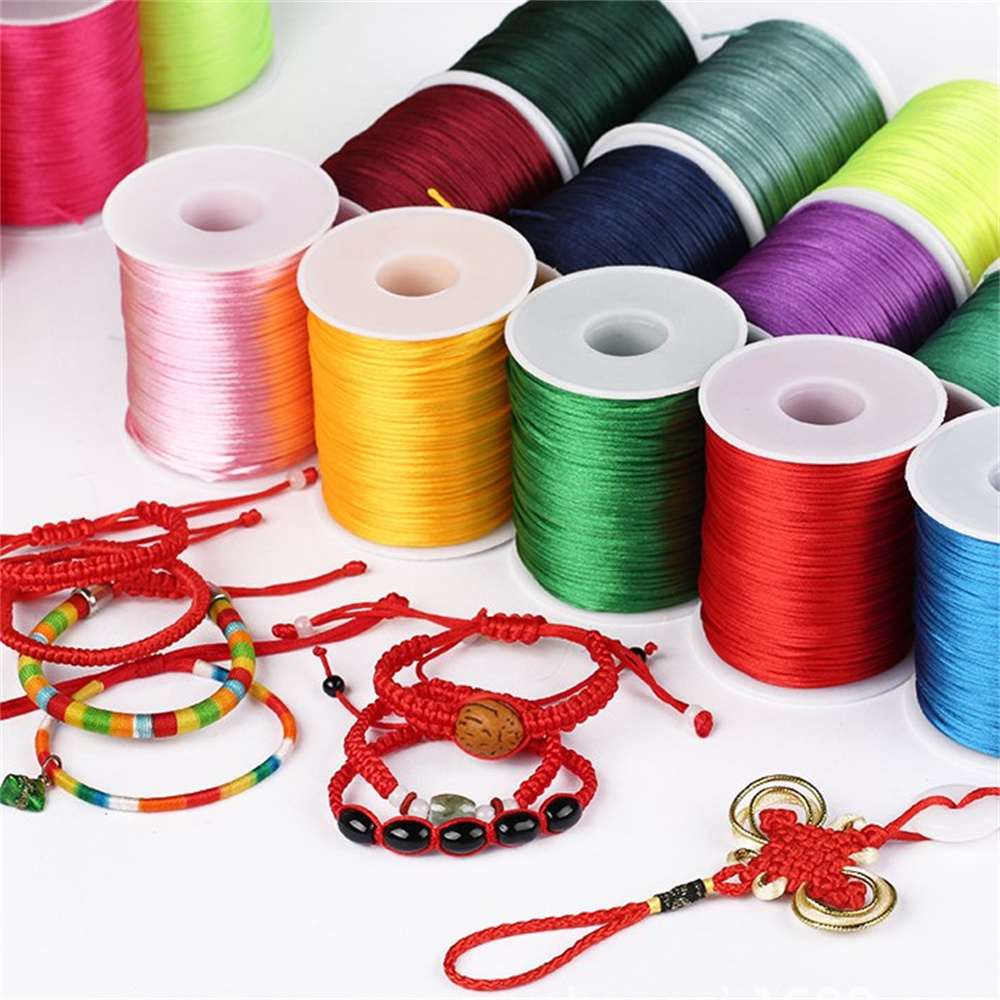 Ribbon Wired Satin - Corda da 1mm 50 metri/rotolo corda