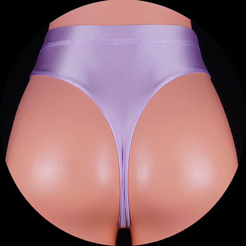 Ribbon Wired Satin - Uomo sexy sotto usura Raso lucido