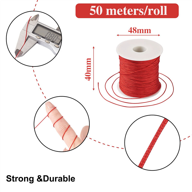 50 M/rotolo 0.8mm Filo di Nylo - Ribbon Wired Satin recensione e prezzo