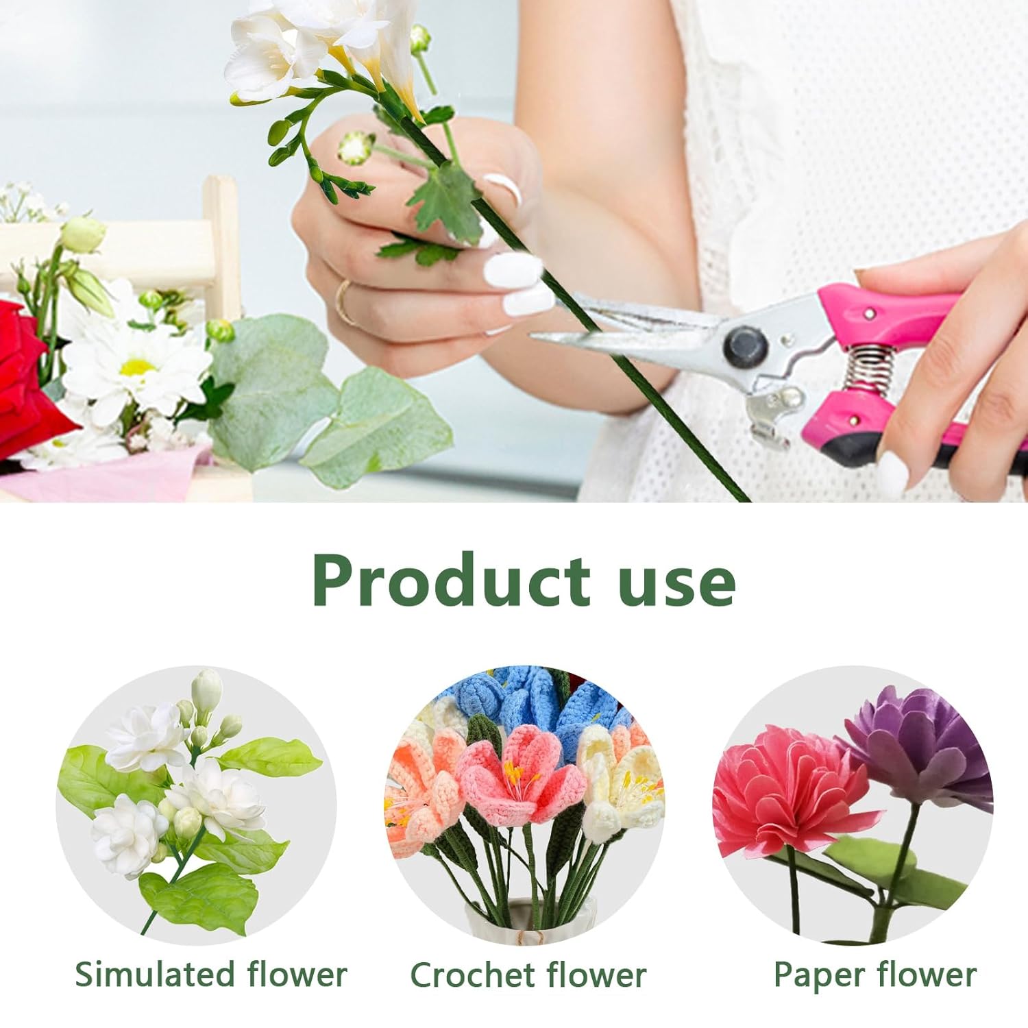 Filo floreale da 80 pezzi, ste - Wire Stem Florist recensione e prezzo