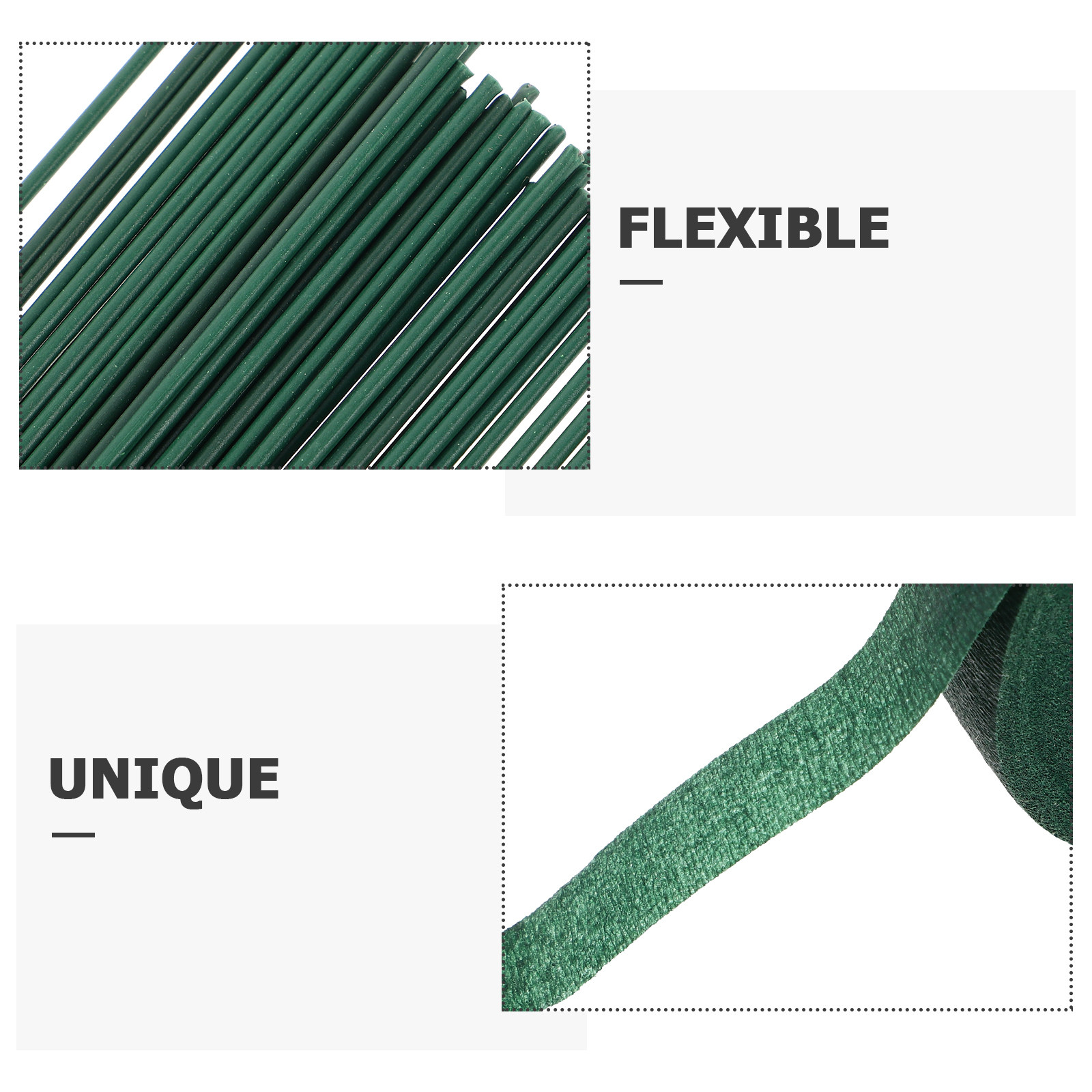 Set di Nastro per Fioristi Ver - Wire Stem Florist recensione e prezzo