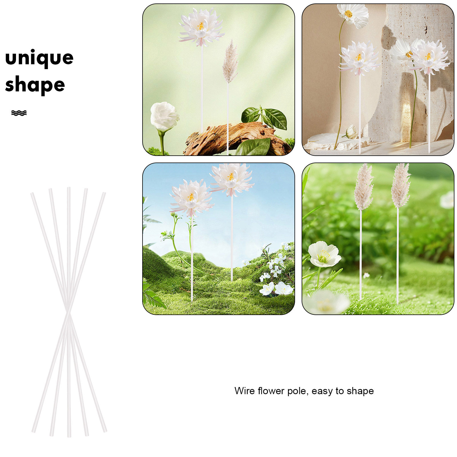40 Pezzi di Filo Metallico Flo - Wire Stem Florist recensione e prezzo
