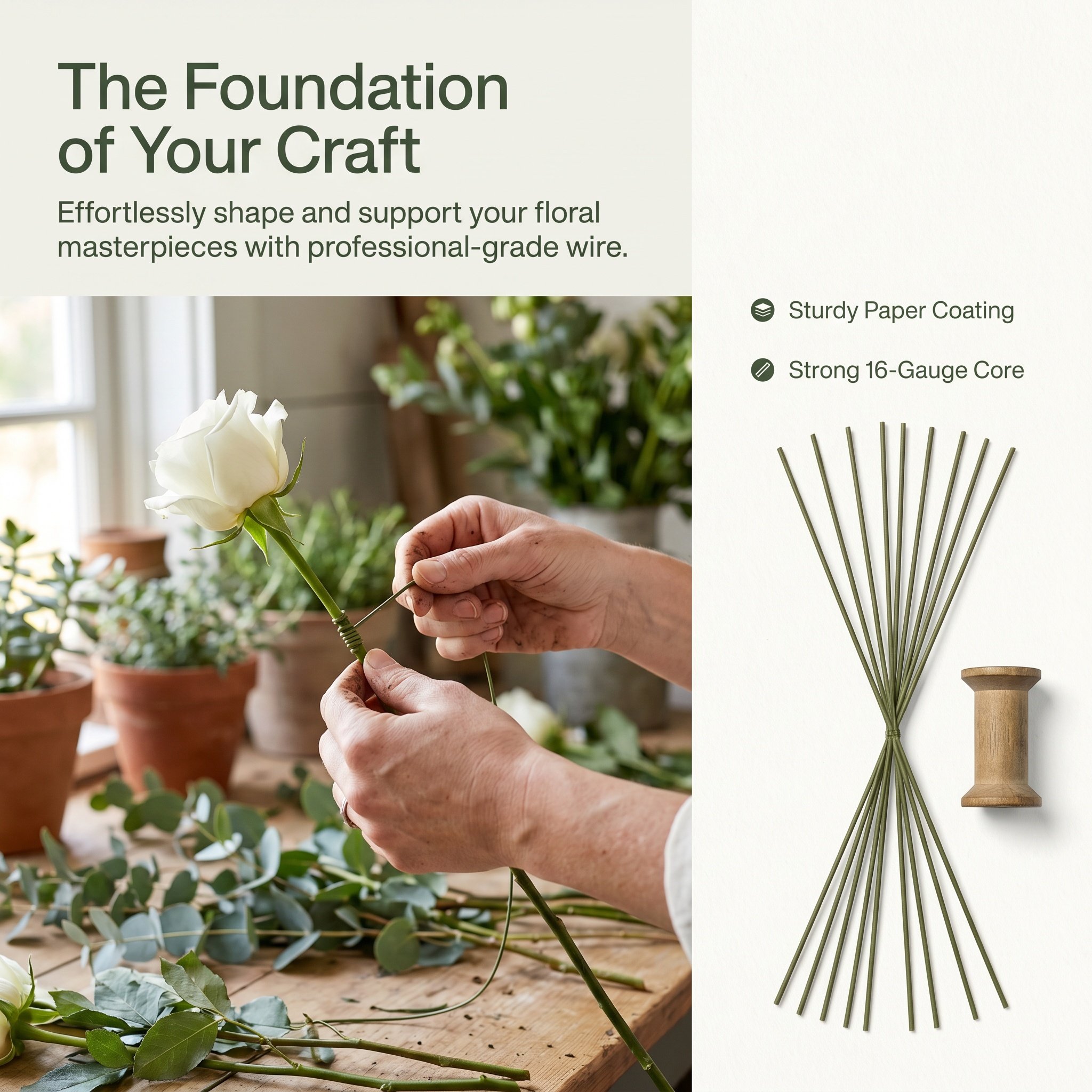 100 Pezzi di Filo Metallico Fl - Wire Stem Florist recensione e prezzo