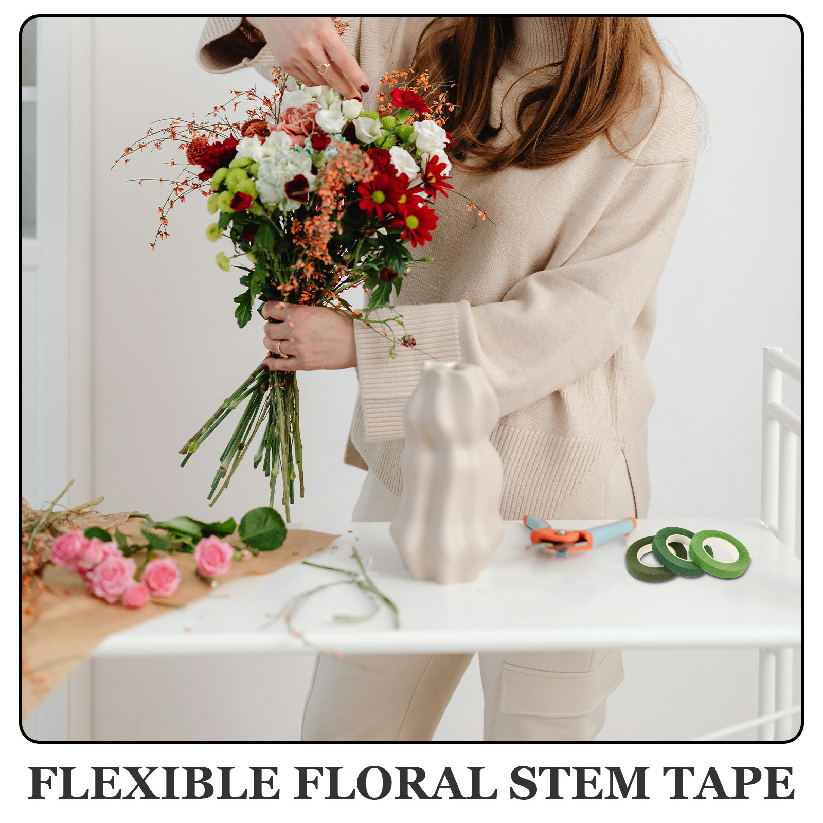 1 Set di Nastro e Filo per Ste - Wire Stem Florist recensione e prezzo