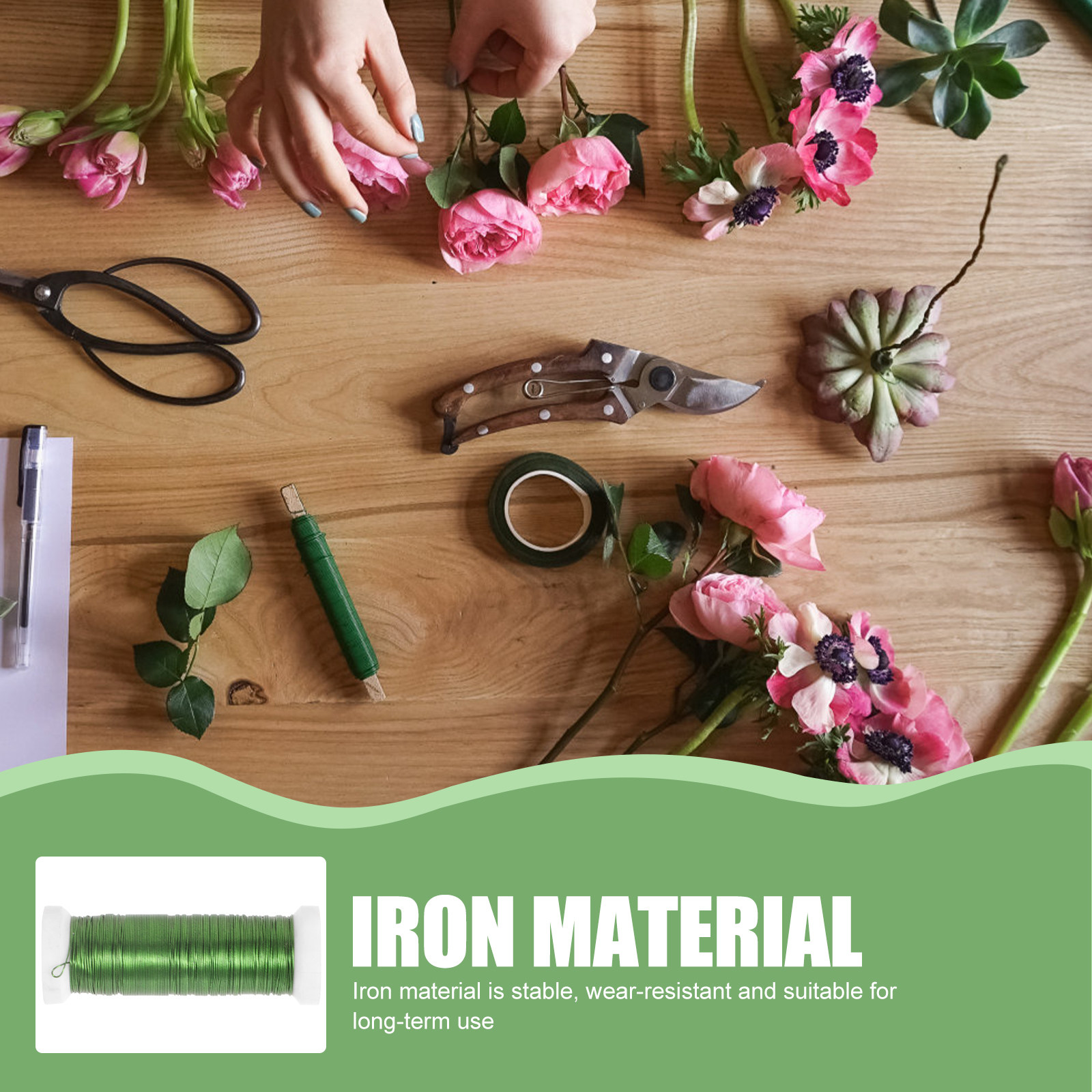 2 Rotoli di Filo Metallico per - Wire Stem Florist recensione e prezzo